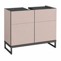 Venezia Waschtischunterschrank, 80 cm, Kaschmir-Finish, Badezimmerschrank