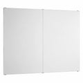 Ultraleichter 2er-Set Ganzkörperspiegel 190 x 120 cm, bruchsicherer Wandspiegel für Fitness, Tanzen und Ankleidezimmer